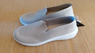 Zapatillas Mujer Beige y Rosa