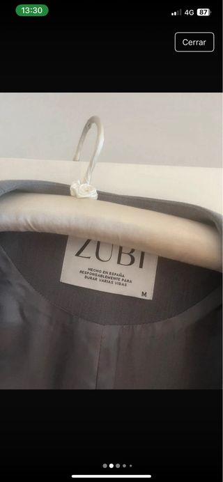 Americana Zubi gris