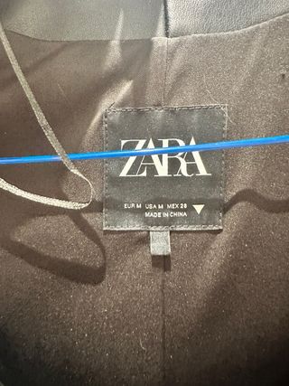 Top Corsé Negro Zara Talla M