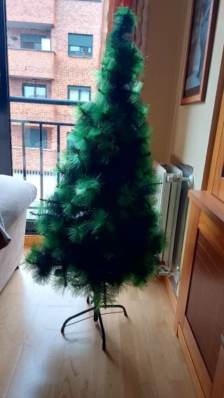 Arbol de Navidad artificial verde
