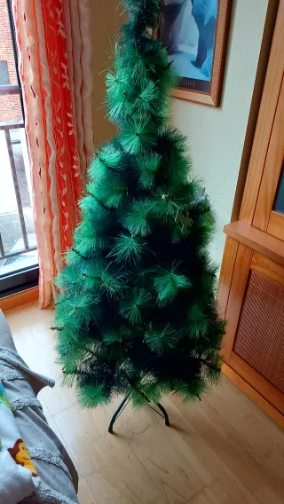 Arbol de Navidad artificial verde