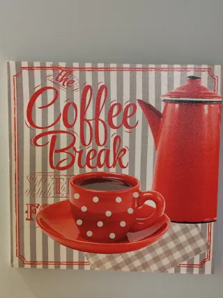 Cuadro decorativo The Coffee Break