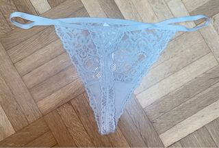 Braguita Gilly Hicks de encaje gris