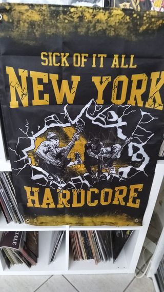 Bandiera Sick Of It All New York Hardcore