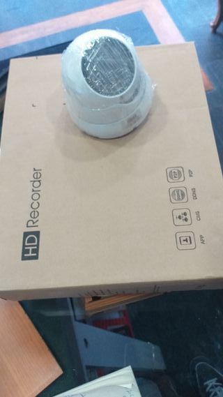 Cámaras de vigilancia y grabador