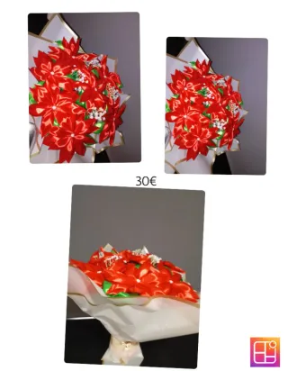 Regalo Corazón Flores Rojas y Chocolates