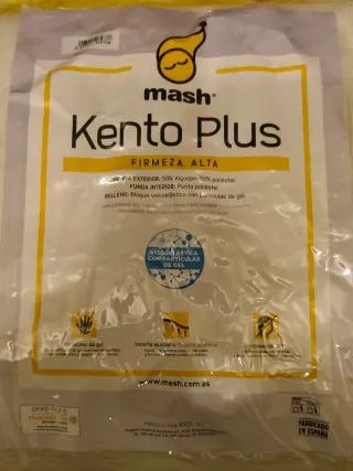 Almohada Mash Kento Plus Viscoelástica