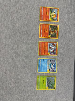 Cartas Pokémon Colección McDonald's