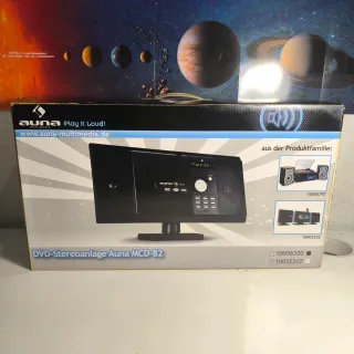 Sistema estéreo auna blanco