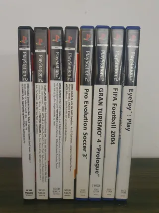 Lote 8Juegos PS2: Metal Gear, Gran Turismo, FIFA