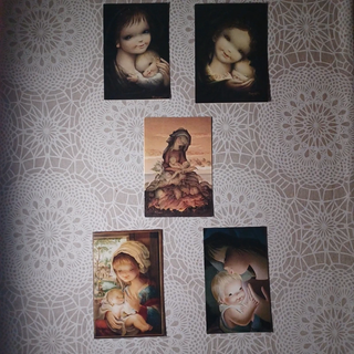 5 postales antiguas de Ferrandiz años 60 (Escritas