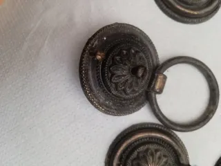 Tiradores de mueble vintage (8 unidades)