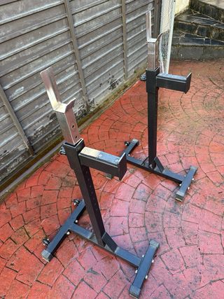 Rack sentadillas y press banca