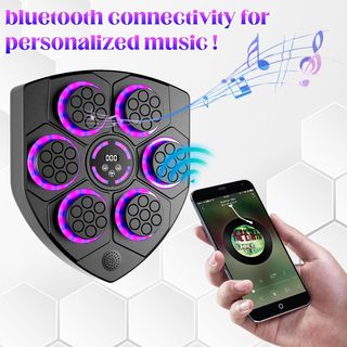 Music Boxing Machine con Guantes Boxeador de Pared