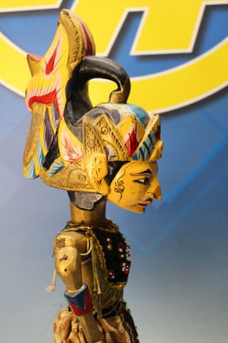 Wayang Golek. Marionetas de varillas de Java, Indonesia. Mediados s.XX.