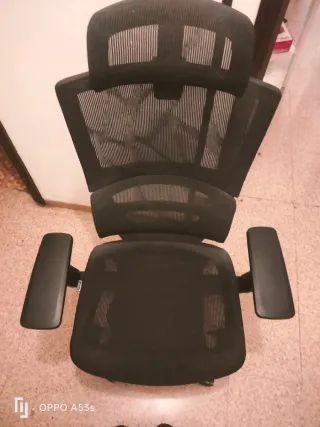 Silla ergonómica Ofiprix Negra