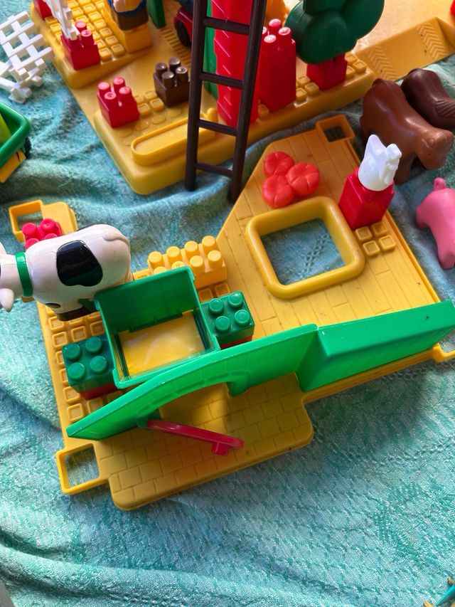 Juego Granja Ecoiffier Bloques Construcción