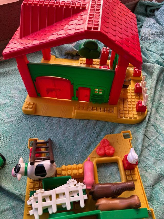 Juego Granja Ecoiffier Bloques Construcción