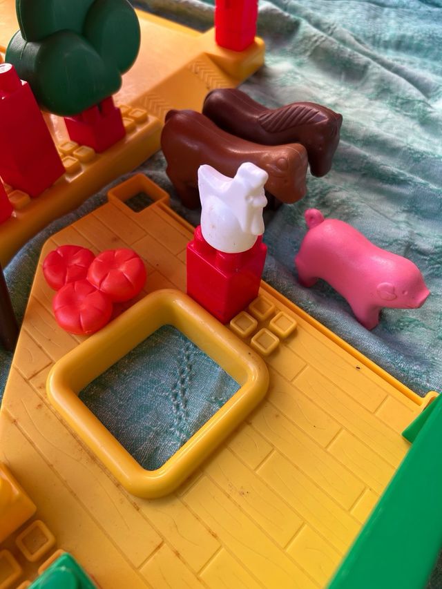 Juego Granja Ecoiffier Bloques Construcción