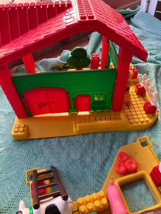 Juego Granja Ecoiffier Bloques Construcción