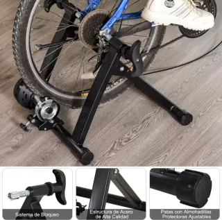 Rodillo de Bici Magnético (8 Niveles Resistencia)