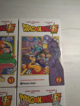 4 libros Dragón Ball Super