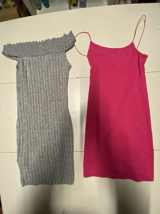 Vestido SHEIN y ZARA Teen 14Y Gris