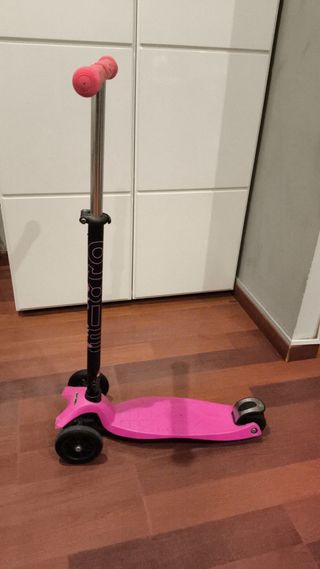 Patinete Micro Maxi 3 Ruedas color Rosa