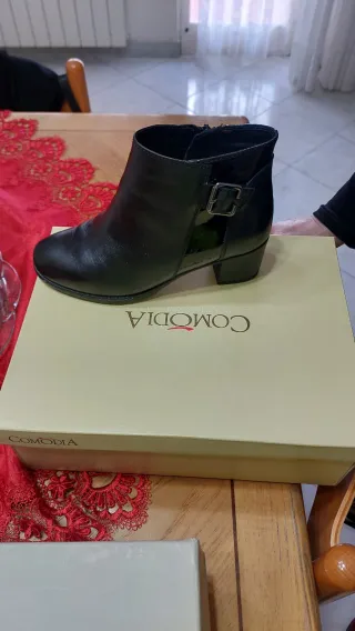 Stivaletto basso donna Comodia nero