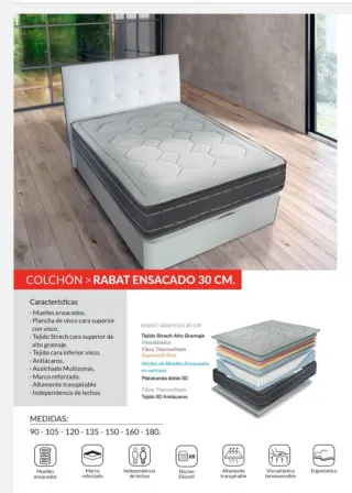 Colchones/ visco y muelles