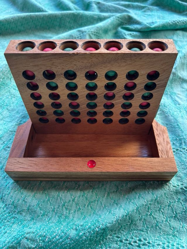 Juego de mesa Conecta 4 de madera