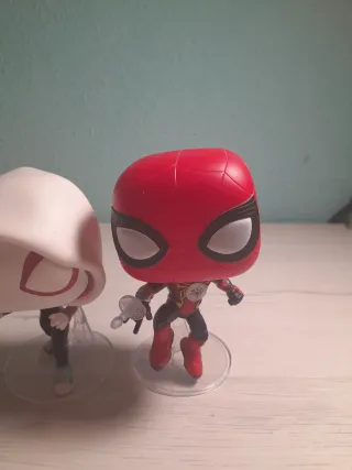 4 Funko Pops Spiderman