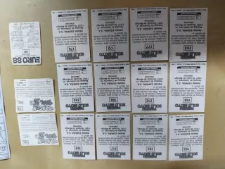 Lote cromos Panini ,años 80-90-2024.