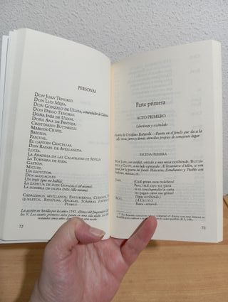 DON JUAN TENORIO JOSÉ ZORRILLA LIBRO.