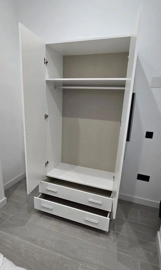 Canapé, somier , base tapizada, armario