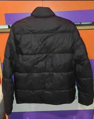 Cazadora acolchada negra Talla S