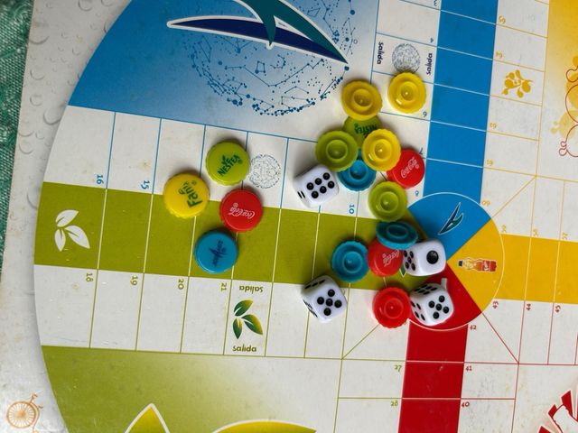 Juego Parchís y Oca Coca Cola