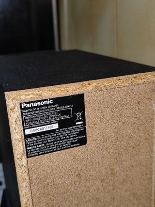 Equipo Altavoces Home Cinema Panasonic Negro