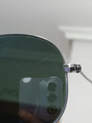 Gafas Ray-Ban Cockpit Plata ORIGINALES