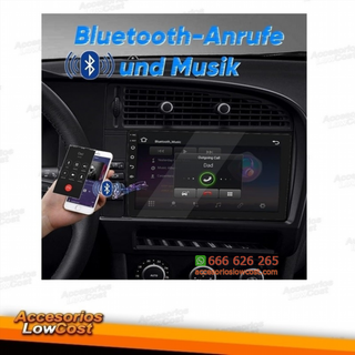 Radio de Coche 2 DIN, Radio de Coche con Pantalla