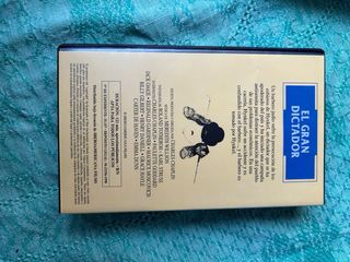 VHS El Gran Dictador Charlie Chaplin