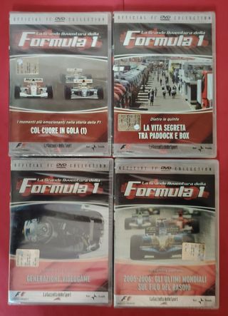 LA GRANDE AVVENTURA DELLA FORMULA 1 - 14 dvd