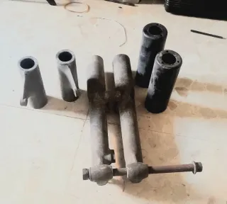 Piezas de barras de horquilla Bultaco.