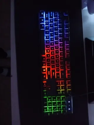 Teclado Gamer Negro USB