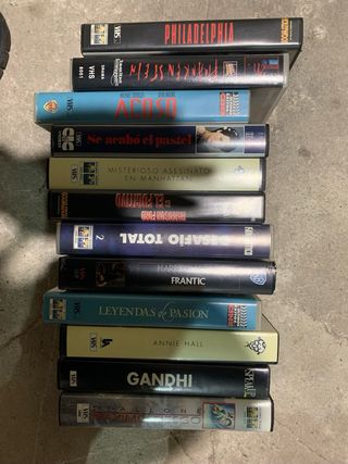 VHS El Coleccionista de Huesos