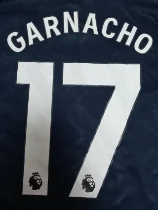 Camiseta fútbol Garnacho 17 talla M