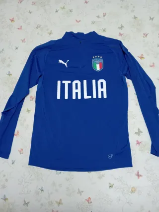 Sudadera Puma Italia Fútbol Azul talla S