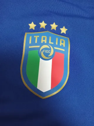 Sudadera Puma Italia Fútbol Azul talla S