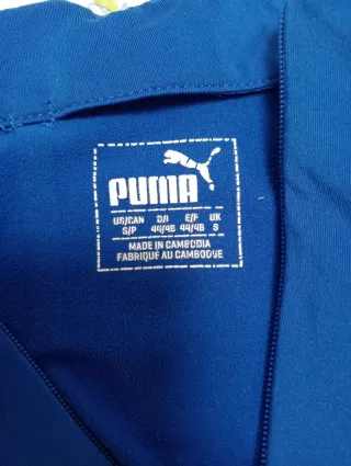 Sudadera Puma Italia Fútbol Azul talla S