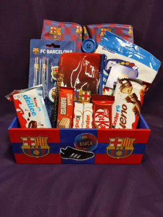 Caja regalo F.C Barcelona